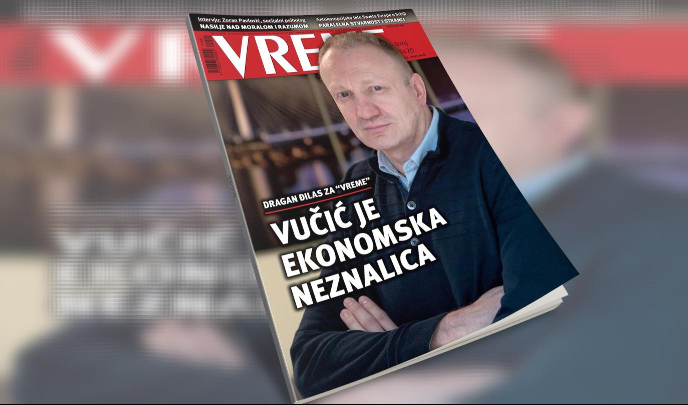 MIŠKOVIĆEVO "VREME" NE PRESTAJE DA TUGUJE ZBOG PORAZA DRAGANA ĐILASA!